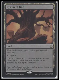 ?? MTG Realm of Koh Foil - Avatar: The Last Airbender Rare - Image 1