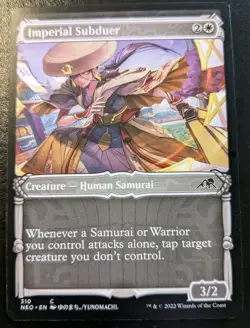 Imperial Subduer (Showcase) 310 NEO Common Kamigawa: Neon Dynasty MTG - Image 1
