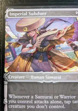 Imperial Subduer (Showcase) 310 NEO Common Kamigawa: Neon Dynasty MTG - Image 2