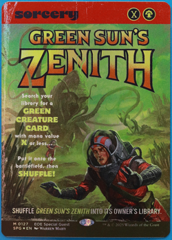 Green Sun's Zenith FOIL Special Guests NM Extended / Full Art (507156) ABUGames - Image 1