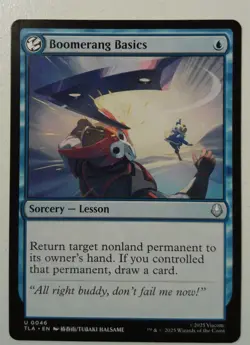 Boomerang Basics *Uncommon* Magic MtG x1 Avatar: The Last Airbender - Image 1