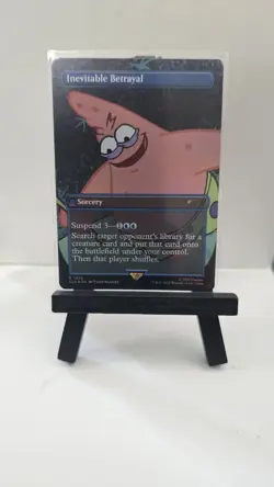 Inevitable Betrayal 1935 Rainbow Foil Secret Lair SpongeBob Internet Sensation - Image 1