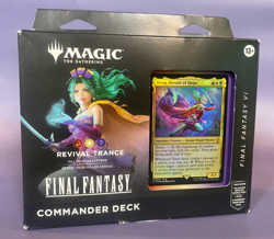 Magic The Gathering Final Fantasy VI Revival Trance Commander Sealed, Box Wear - Image 1