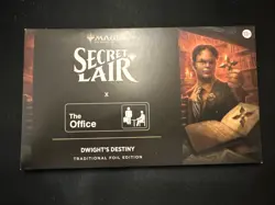 Secret Lair Magic The Gathering The Office Dwights Destiny Traditional Foil NEW - Image 1