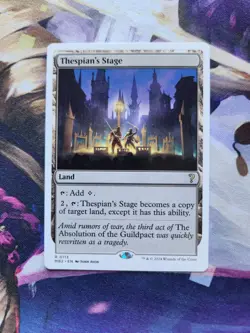 MTG Mystery Booster 2 - Thespian's Stage - White Border NM - Image 1