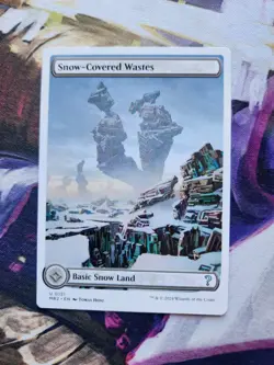 MTG Mystery Booster 2 - Snow-Covered Wastes - White Border NM - Image 1
