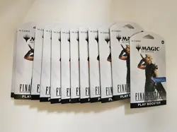 Magic the Gathering Final Fantasy Play Booster Pack Lot Of 12 New/Sealed FF MTG - Image 1