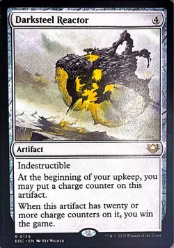 Darksteel Reactor Non- Foil R Commander: Edge of Eternities 134 NM - Image 1