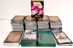 LOT 1000+ MAGIC THE GATHERING CARDS ~ W/ TRANSFORMERS CARDS & SLEEVES UNSEARCHED - Image 1