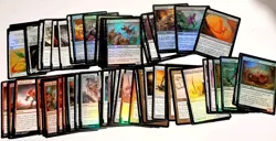 LOT 1000+ MAGIC THE GATHERING CARDS ~ W/ TRANSFORMERS CARDS & SLEEVES UNSEARCHED - Image 5