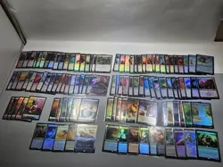 MTG Avatar: The Last Airbender Lot Of 112 Total Cards 109 Foil 3 Extended Art - Image 1