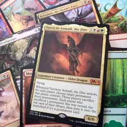 Whole COMMANDER Magic Deck MTG - Vaevictis Asmadi, the Dire Mythir Rare DRAGON - Image 1