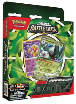 Pokemon TCG Meowscarada ex Deluxe Battle Deck Pack - Image 1