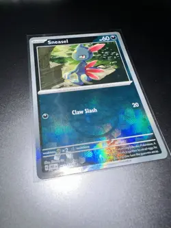 Sneasel 061/131 Master Ball Reverse Holo I Pokemon TCG Prismatic Evolutions NM - Image 2