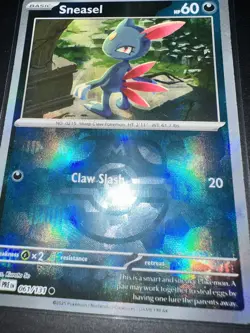Sneasel 061/131 Master Ball Reverse Holo I Pokemon TCG Prismatic Evolutions NM - Image 3