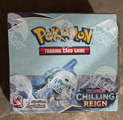 Pokemon Chilling Reign Factory Sealed Booster Box - Image 1