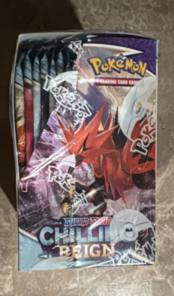 Pokemon Chilling Reign Factory Sealed Booster Box - Image 2