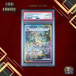 🇯🇵 LEAFEON EX ALTERNATE PSA 10 - TERASTAL FESTIVAL 200/187 Sv8a Pokemon 🇯🇵 - Image 1