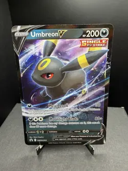 Pokemon TCG Sword & Shield Umbreon V SWSH203 Black Star Promo NM! - Image 1