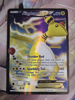 Ampharos EX 87/98 HP/DMG Pokemon TCG XY Anxient Origins HP/DMG - Image 1