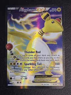 Ampharos EX 87/98 HP/DMG Pokemon TCG XY Anxient Origins HP/DMG - Image 2