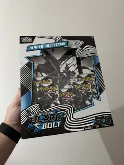 Pokemon TCG: Black Bolt Binder Collection (BRAND NEW SEALED) - Image 1