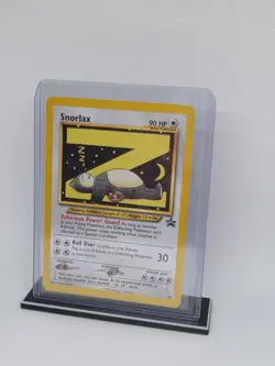 VINTAGE POKEMON BLACK STAR PROMO CARD - #49 SNORLAX - ULTRA RARE (WOTC) NM - Image 1