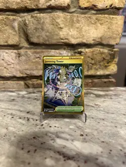 Jamming Tower 243/182 Hyper Rare Destined Rivals Pokemon Card - Image 1