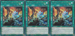 3X MP23-EN245 Runick Freezing Curses - Ultra Rare Card 1st Edition - Image 1