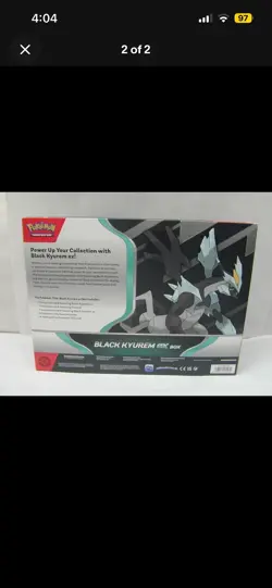 Black Friday Black Kyurem Ex Box Pokemon TCG Trading Card Sealed New - Image 2