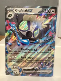 Grafaiai ex - 100 (SV: Scarlet & Violet Promo Cards) 100 Jumbo Cards Holo for sale online - Image 1