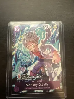 Monkey.D.Luffy (041) (BANDAI CARD GAMES Fest 23-24 World Tour) OPTCG English - Image 1