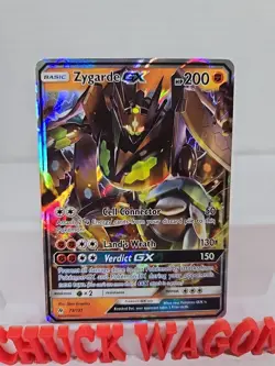 Zygarde GX 73/131 Forbidden Light Ultra Rare Holo Pokemon Card NM - Image 1