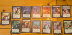Magic the Gathering (MTG) 13 Archenemy Scheme Cards Oversized Duskmourn - Image 1