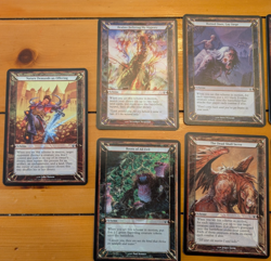 Magic the Gathering (MTG) 13 Archenemy Scheme Cards Oversized Duskmourn - Image 2