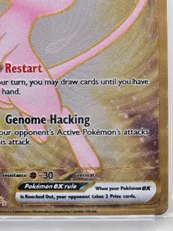 2023 Pokemon Mew ex Full Art 151 UPC Gold Metal Promo Card 205/165 PSA 10 GEM MT - Image 5