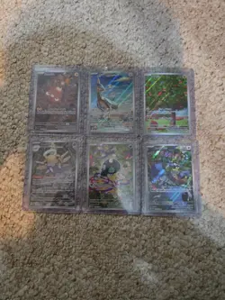 Lot Of 6 Pokemon Full Art Cards!!! From Different Sets - Image 1