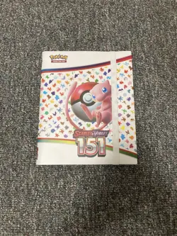 Scarlet & Violet 151 Binder and Select Cards NM Pokemon TCG - Image 1