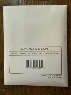 Gundam Card Game Store Tournament Kit TKIT-01 English NEW SEALED TCG - Image 1