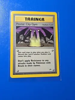 Pewter City Gym 115/132 Gym Heroes Regular for sale online - Image 1