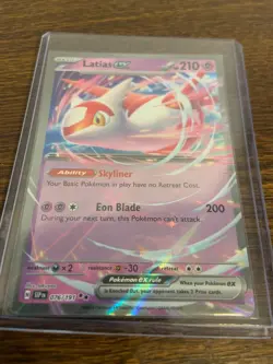 💥 Pokemon Card - Surging Sparks - Latias EX - Double Rare Holo (076/191) - Image 1
