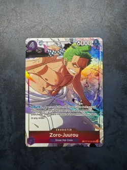 ST18-004 Zoro-Juurou TR Alt Art One Piece Card Game TCG - Image 1
