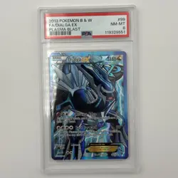 Dialga EX 99/101 PSA 8 Black & White Plasma Blast Full Art Pokemon Card - Image 1
