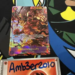 Monkey.D.Luffy SEC OP09-119 Alt Art One Piece Card Alternate Art in English - Image 1