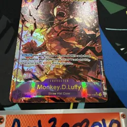 Monkey.D.Luffy SEC OP09-119 Alt Art One Piece Card Alternate Art in English - Image 3