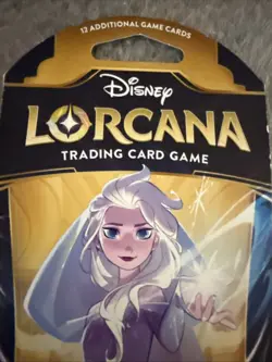 Disney Lorcana The First Chapter Hangar Pack Elsa on Cover 12 cards per pack - Image 5