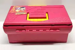 Red Pokemon "Just Stuff" Card Collector Storage Box Only - Image 2