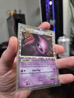 Pokemon TCG Undaunted Espeon Prime Holo Rare Card 81/90 - Image 3