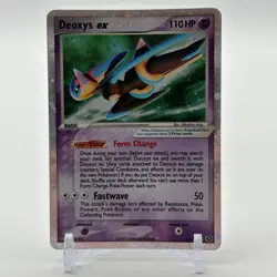 Deoxys ex (Speed Forme) EX Emerald 93/106 Ultra Rare Pokemon Card MP - Image 1