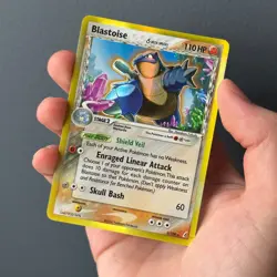 Blastoise 2/100 EX Crystal Guardians 2006 Holo Rare Pokemon Card MP - Image 3